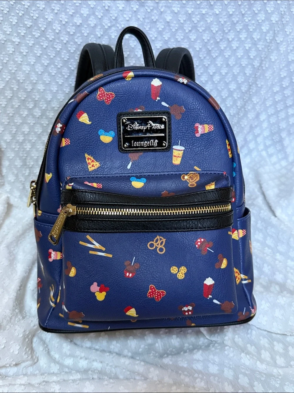 Disney Parks LoungeFly Mini Backpack Snacks Limited Edition